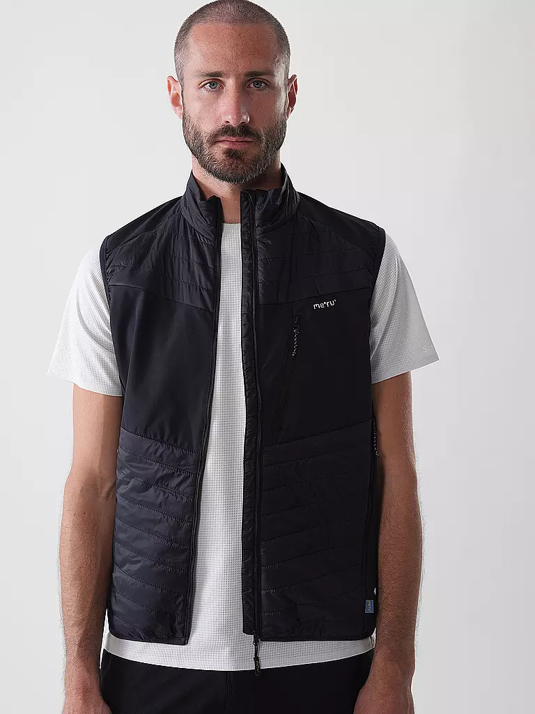 MERU | Herren Hybridjacke Jauja | schwarz
