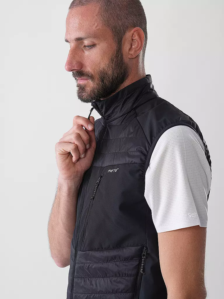 MERU | Herren Hybridjacke Jauja | schwarz