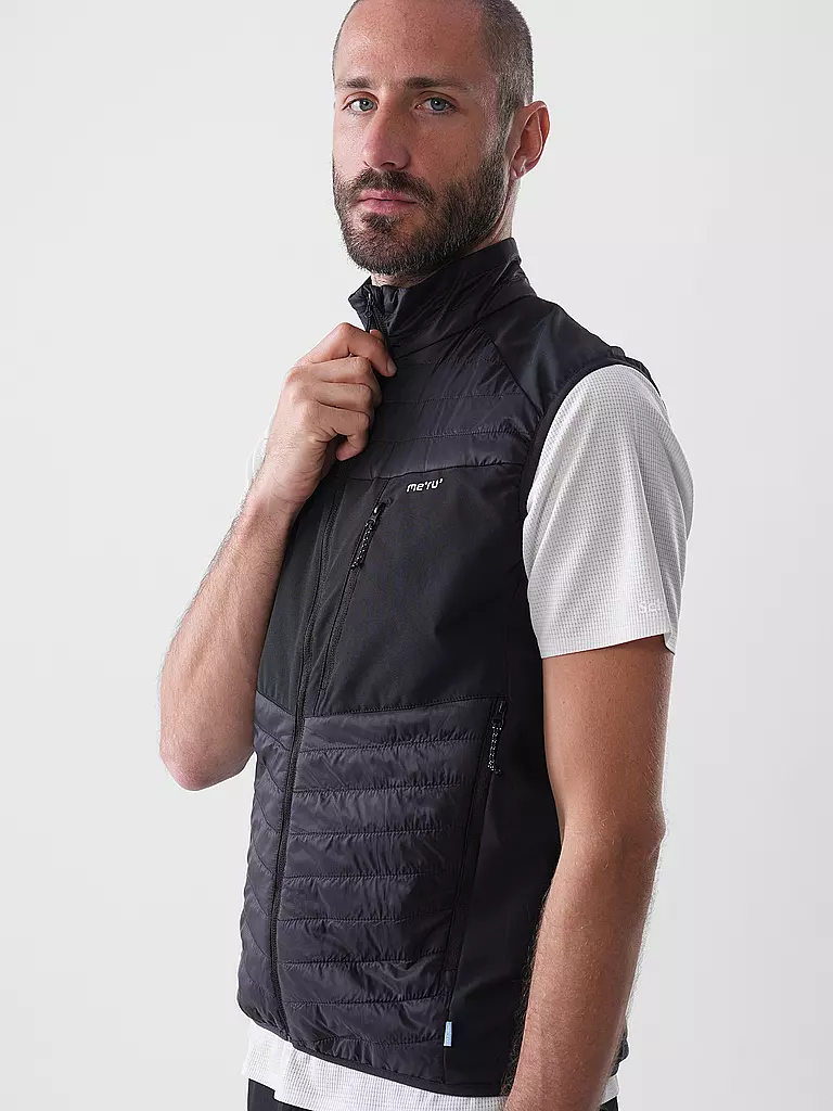 MERU | Herren Hybridjacke Jauja | schwarz