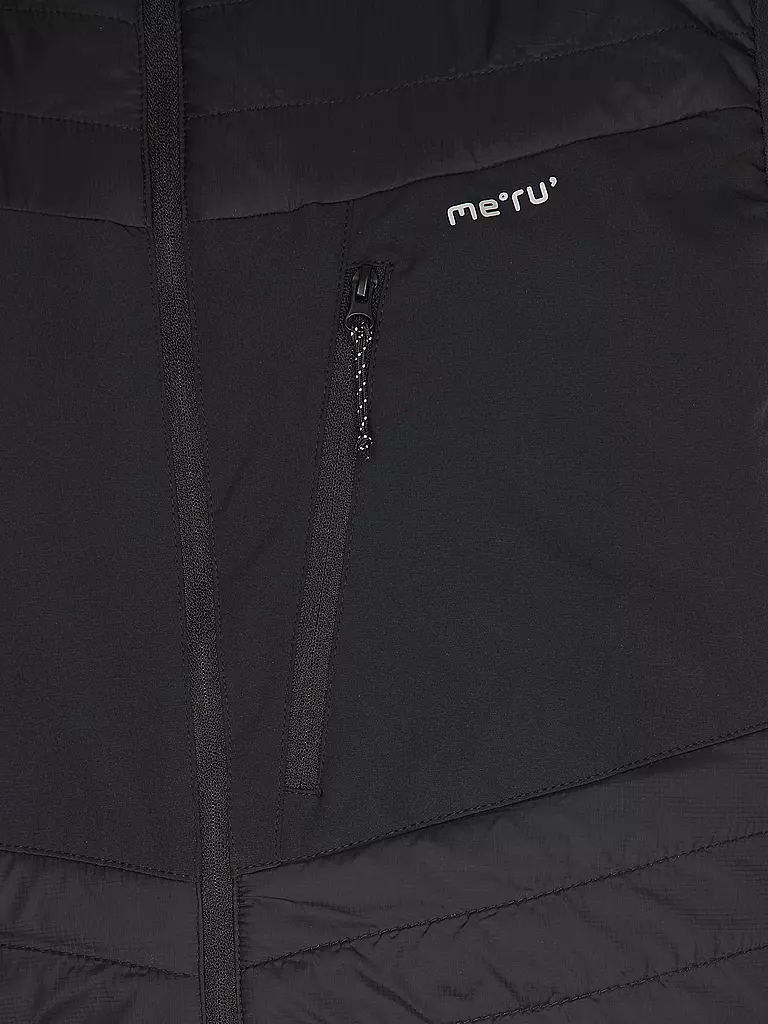 MERU | Herren Hybridjacke Jauja | schwarz