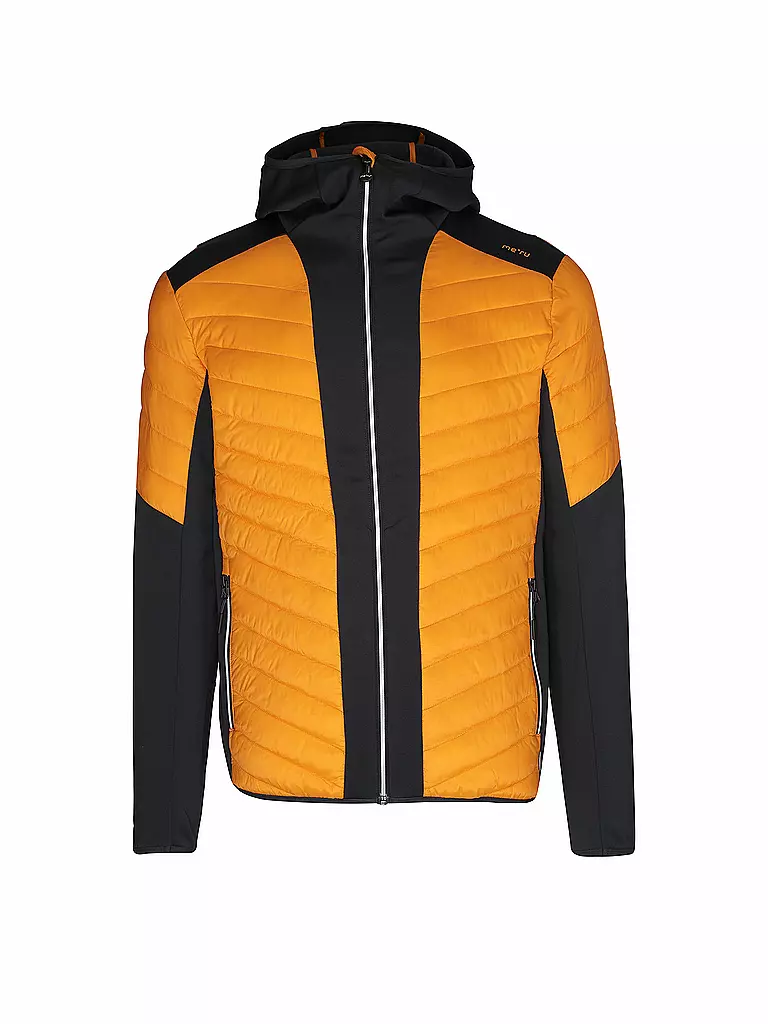 MERU | Herren Hybridjacke Reading Hoodie | orange