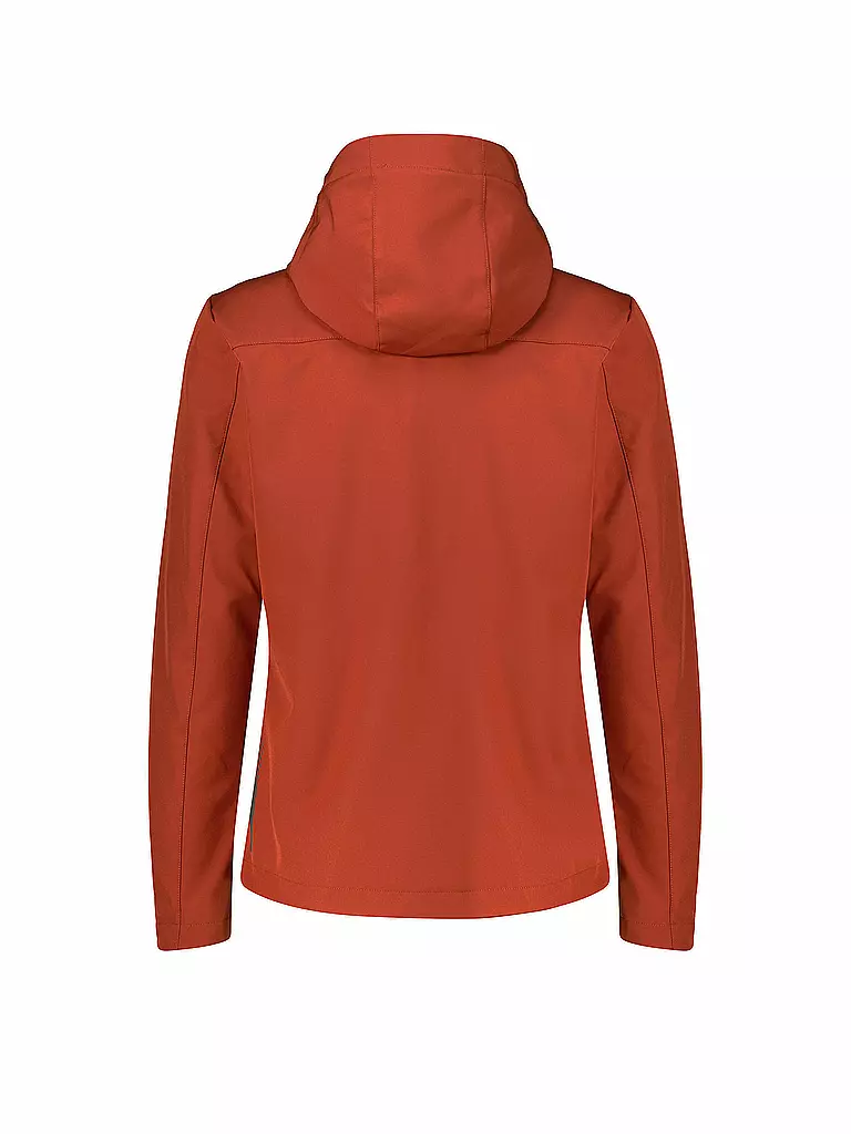 MERU | Herren Softshell Jacke Toulouse Hoodie | dunkelrot