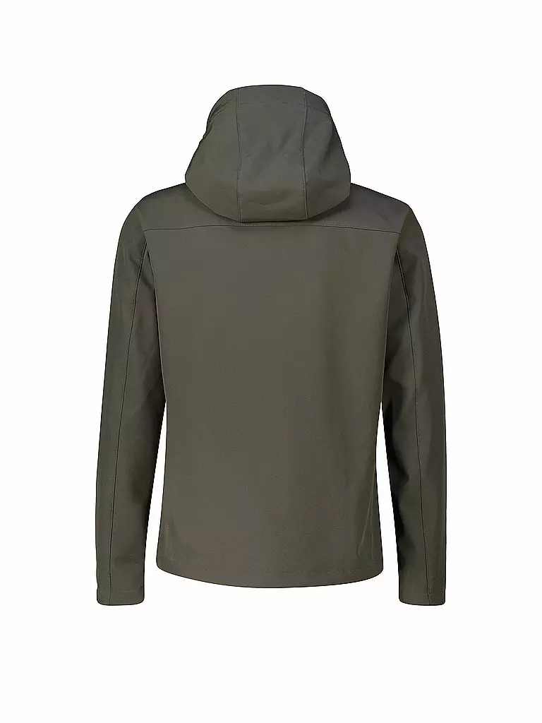 MERU | Herren Softshell Jacke Toulouse Hoodie | dunkelrot