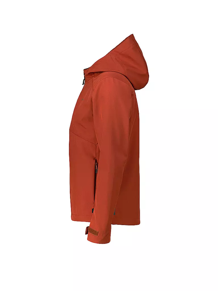 MERU | Herren Softshell Jacke Toulouse Hoodie | dunkelrot