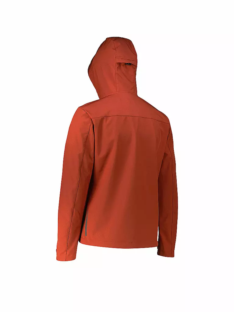 MERU | Herren Softshell Jacke Toulouse Hoodie | dunkelrot