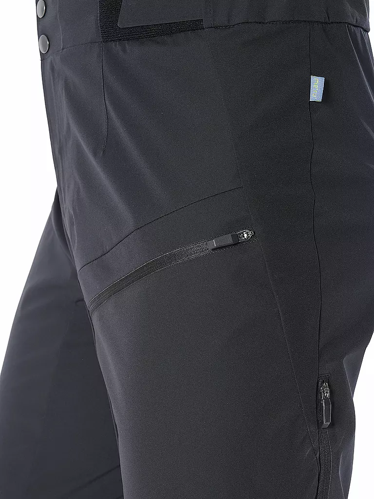 MERU | Herren Softshell Wanderhose Huara Light | schwarz