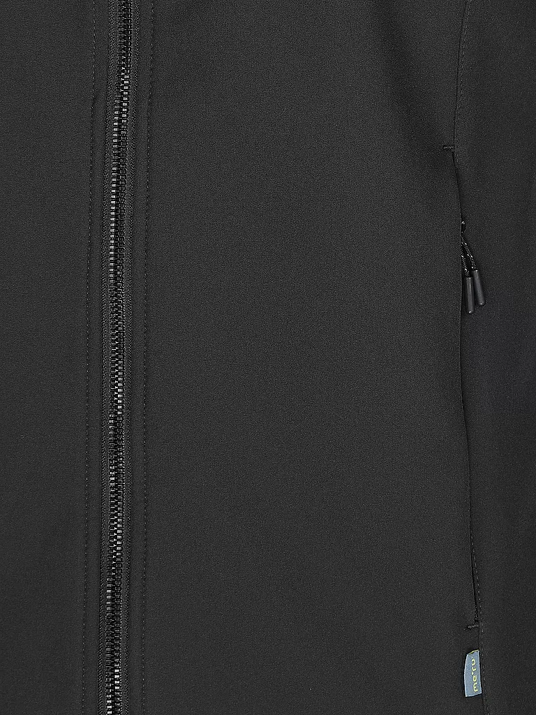 MERU | Herren Softshelljacke Saverne  | schwarz