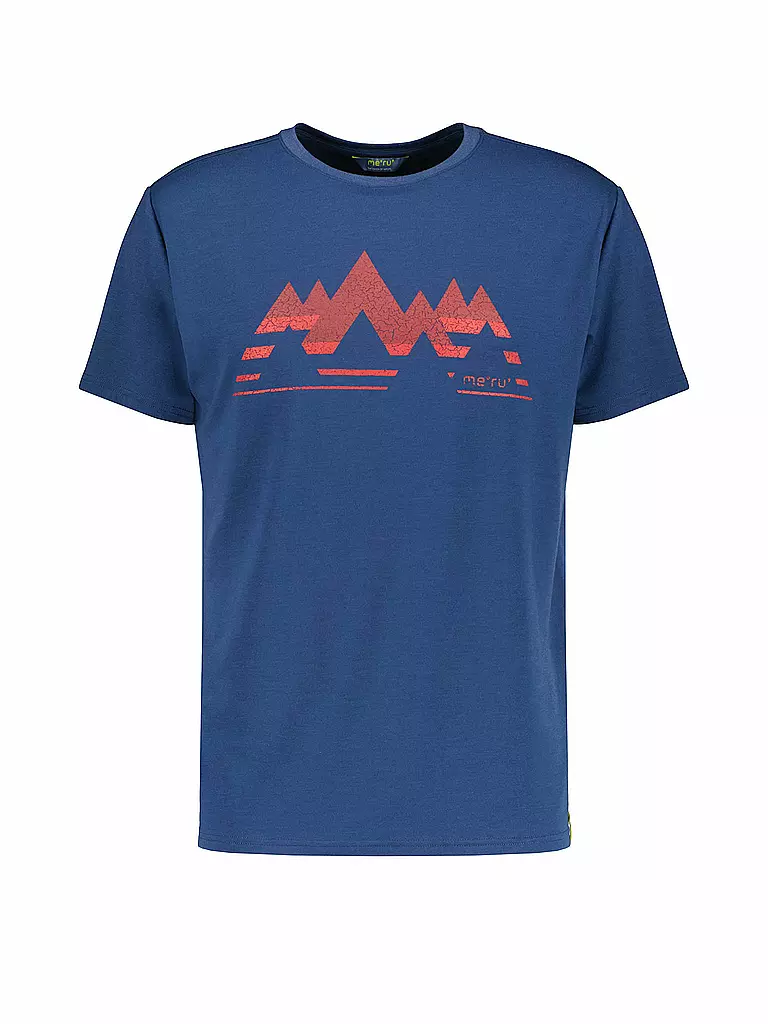 MERU | Herren T-Shirt Moss | blau