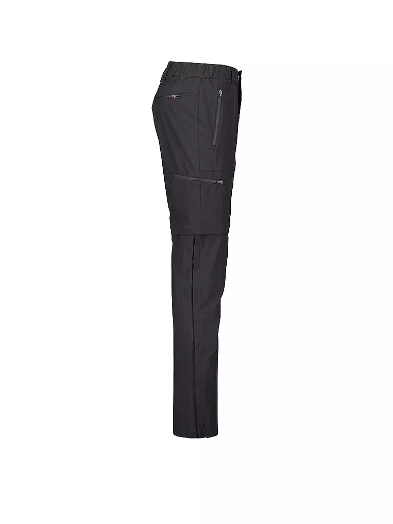 MERU | Herren Wanderhose Chelles T Zip Off | schwarz