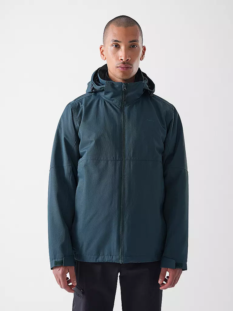 MERU | Herren Wanderjacke Bedford 2in1 Hoodie | dunkelgrün