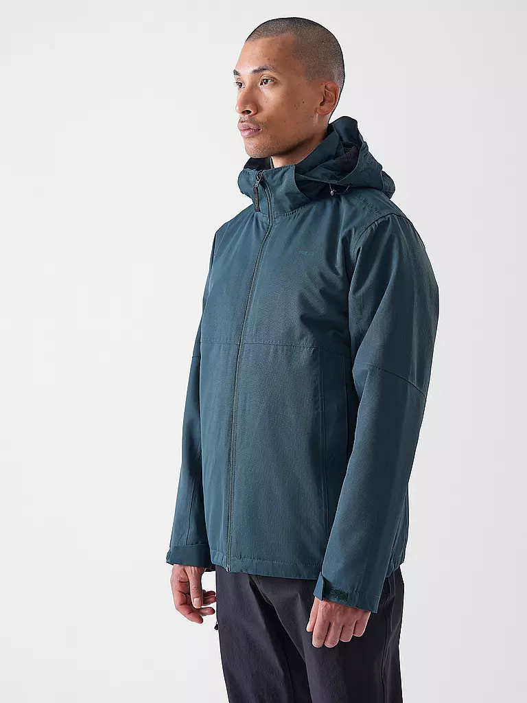 MERU | Herren Wanderjacke Bedford 2in1 Hoodie | dunkelgrün