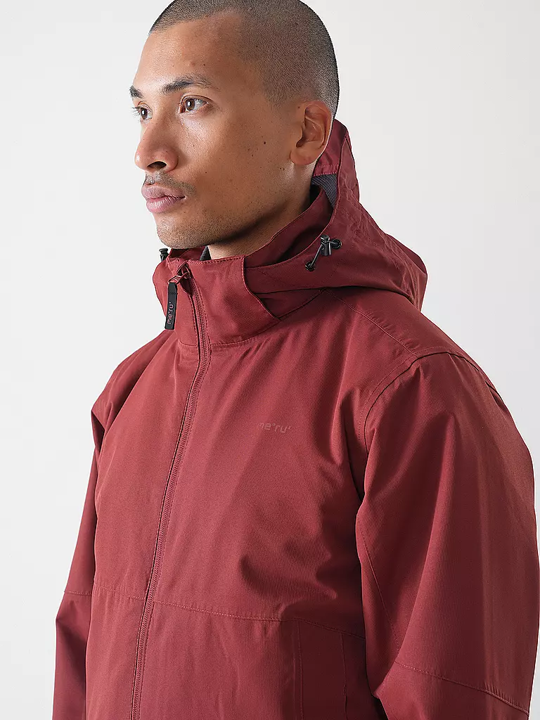 MERU | Herren Wanderjacke Bedford 2in1 Hoodie | kupfer