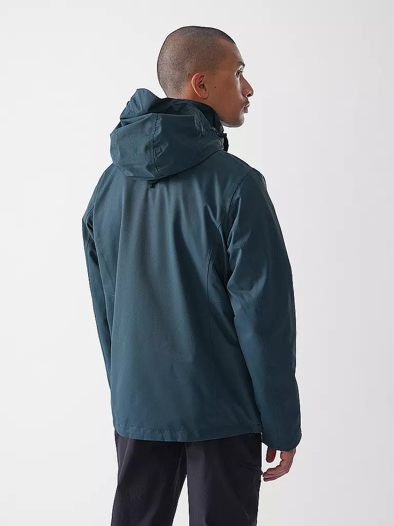 MERU | Herren Wanderjacke Bedford 2in1 Hoodie | dunkelgrün
