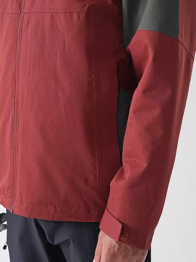 MERU | Herren Wanderjacke Bedford 2in1 Hoodie | kupfer