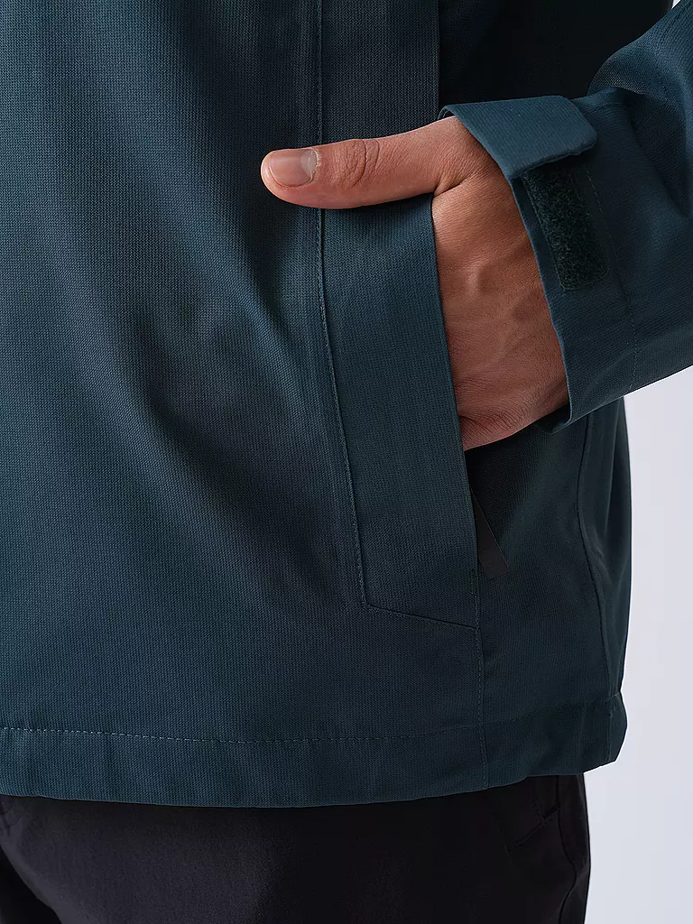MERU | Herren Wanderjacke Bedford 2in1 Hoodie | dunkelgrün