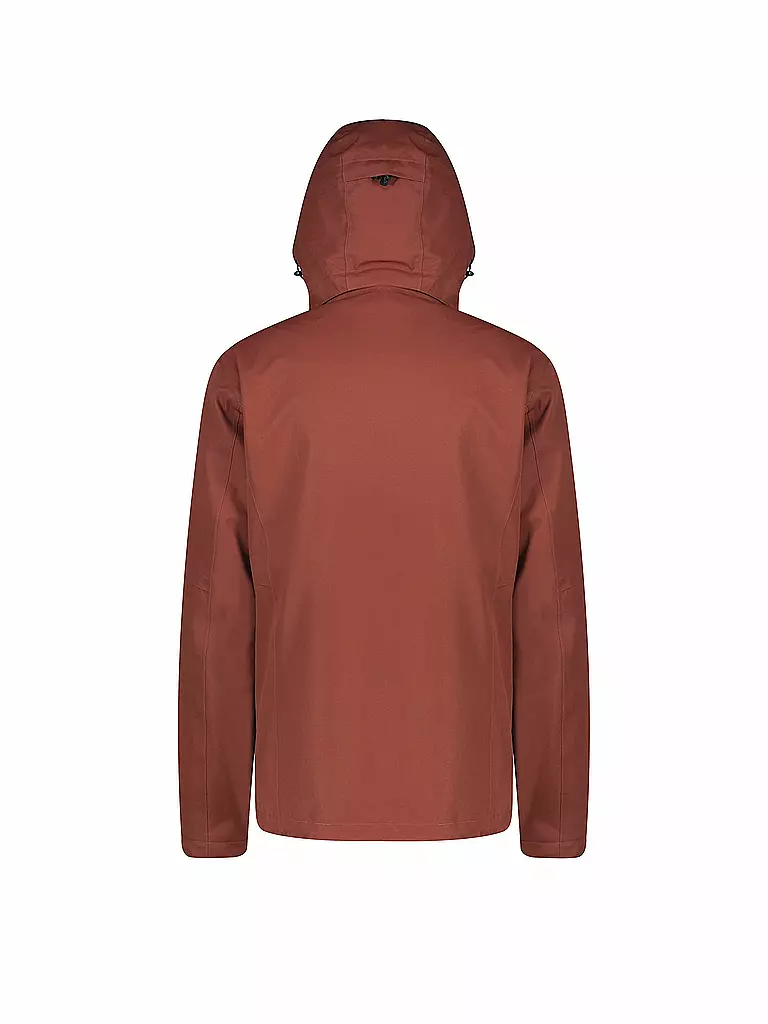 MERU | Herren Wanderjacke Bedford 2in1 Hoodie | kupfer