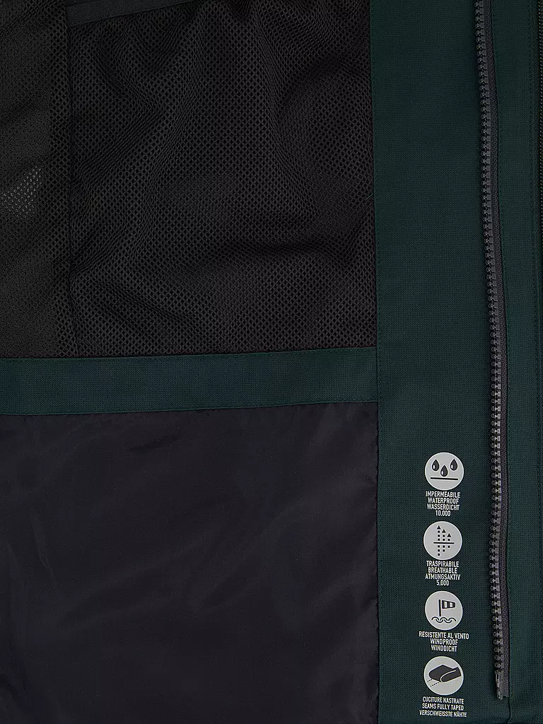 MERU | Herren Wanderjacke Bedford 2in1 Hoodie | dunkelgrün