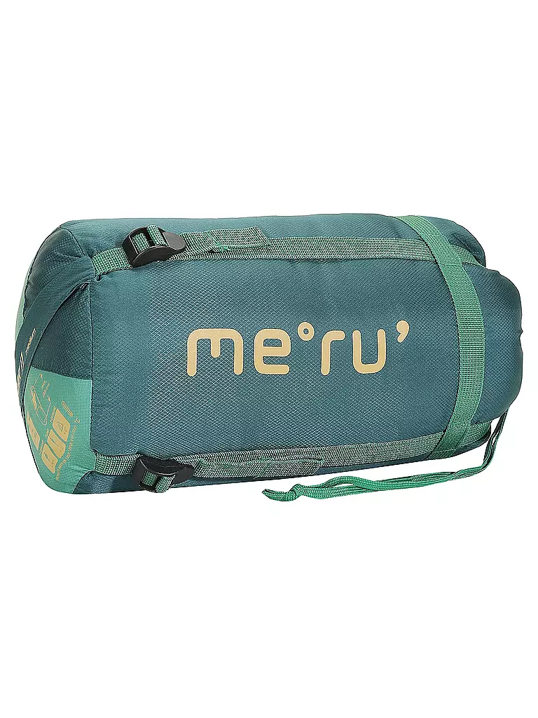 MERU | Kunstfaserschlafsack Isar 11 M 35x18cm 1000g | grün