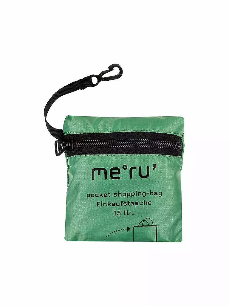 MERU | Pocket Shopping Bag | grün
