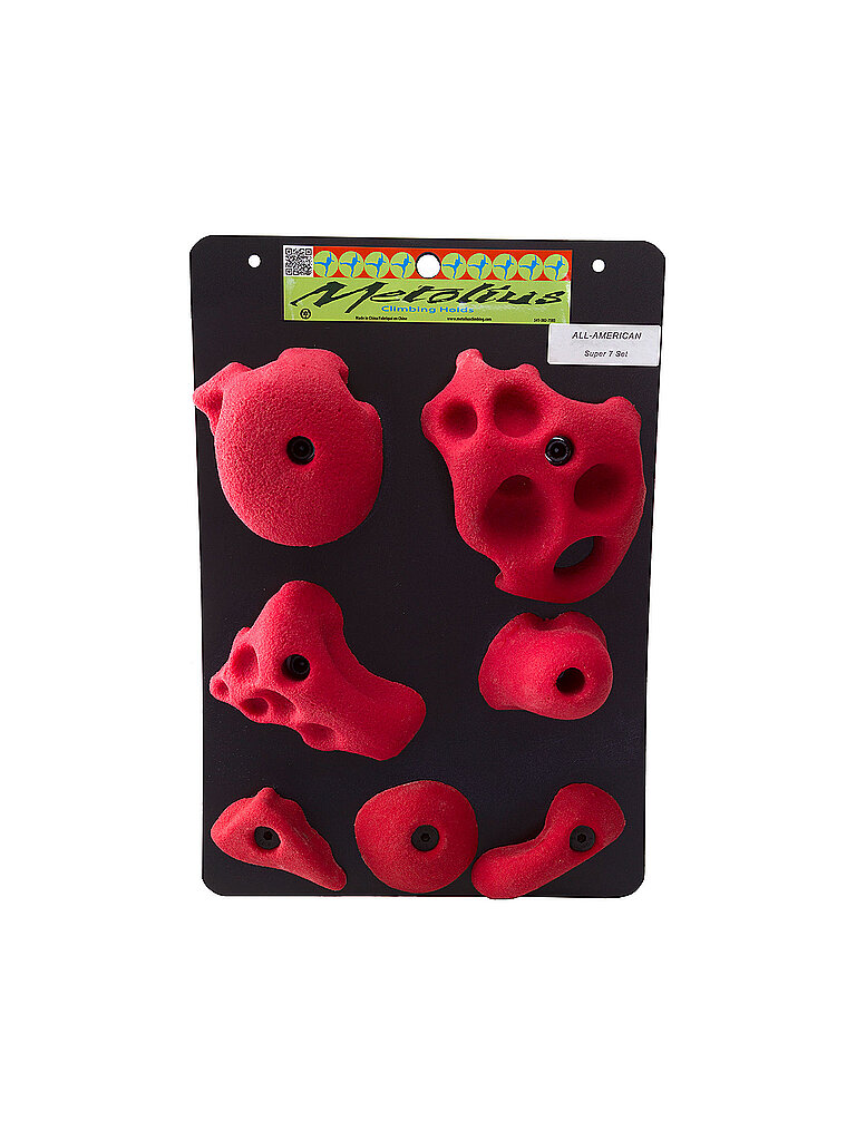 Metolius METOLIUS Klettergriffe All American Super 7 rot, rot