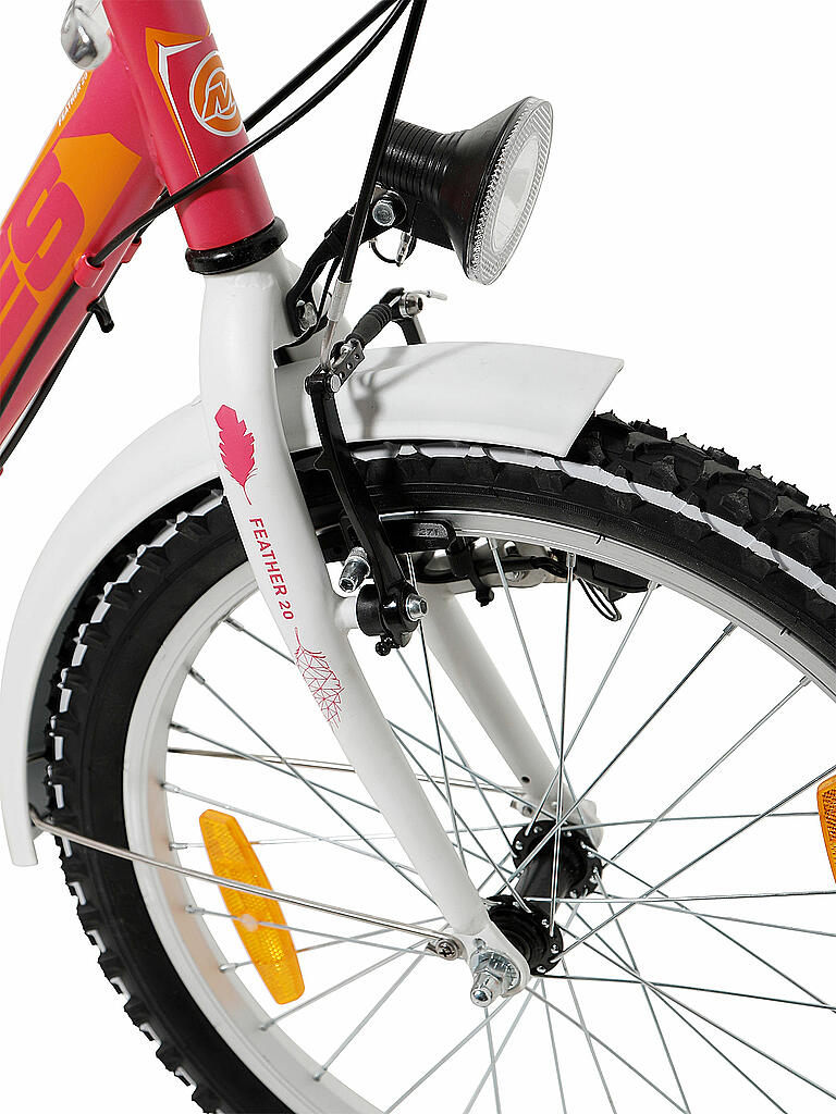 MILES Kinderfahrrad 20" Feather 2020 pink