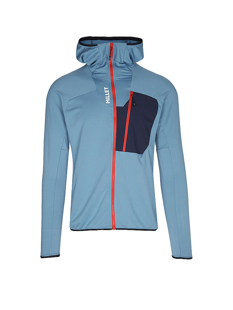 Millet MILLET Herren Fleecejacke TRILOGY ICON LIGHTGRID Hoodie hellblau | XL, hellblau