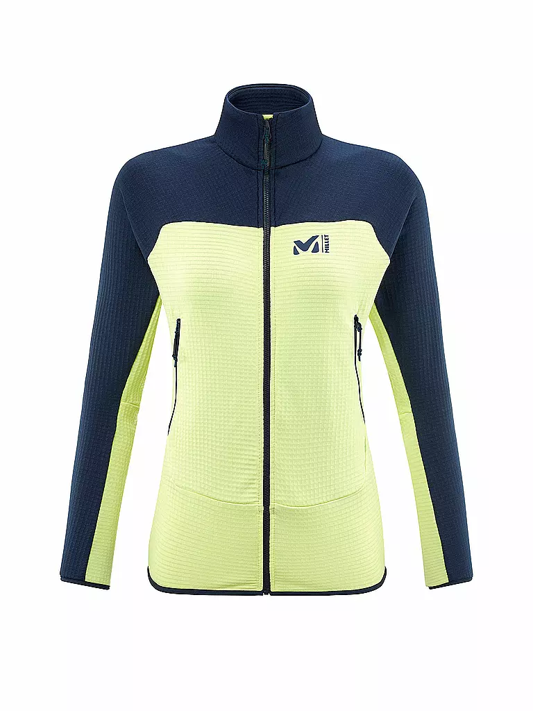 MILLET | Damen Fleecejacke Fusion Grid | gelb