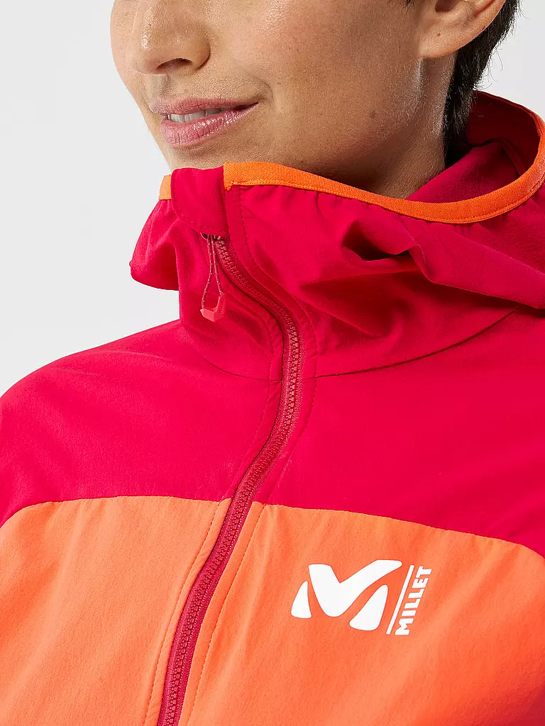 MILLET | Damen Softshelljacke  Fusion XCS Hoodie | orange