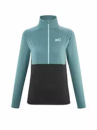 MILLET | Damen Zipshirt Intense Fleece  | petrol