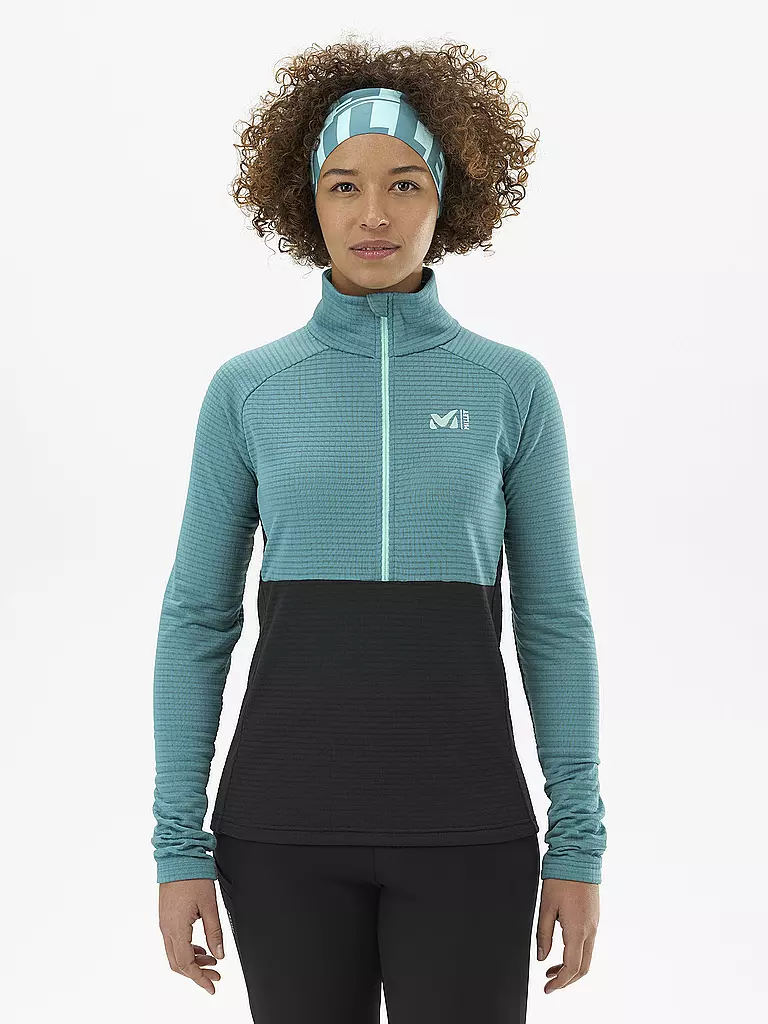 MILLET | Damen Touren Zipshirt Intense Fleece | petrol