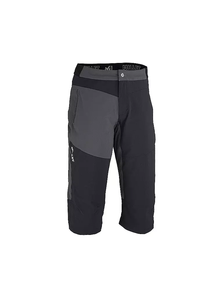 MILLET | Herren 3/4 Kletterhose Cordura Crack | schwarz