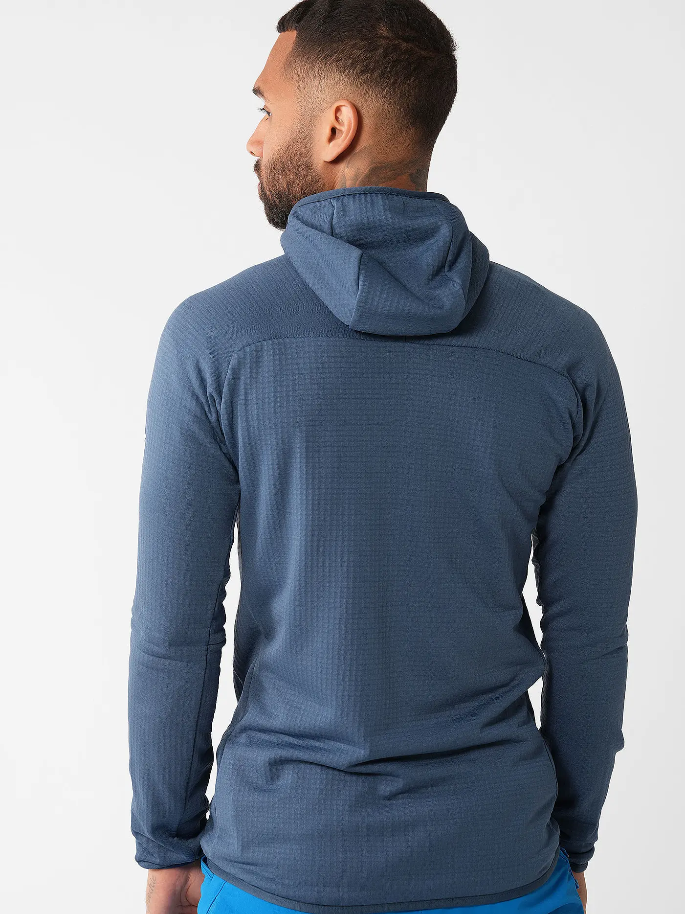 MILLET | Herren Fleecejacke Fusion Grid Polartec Hoodie | dunkelblau