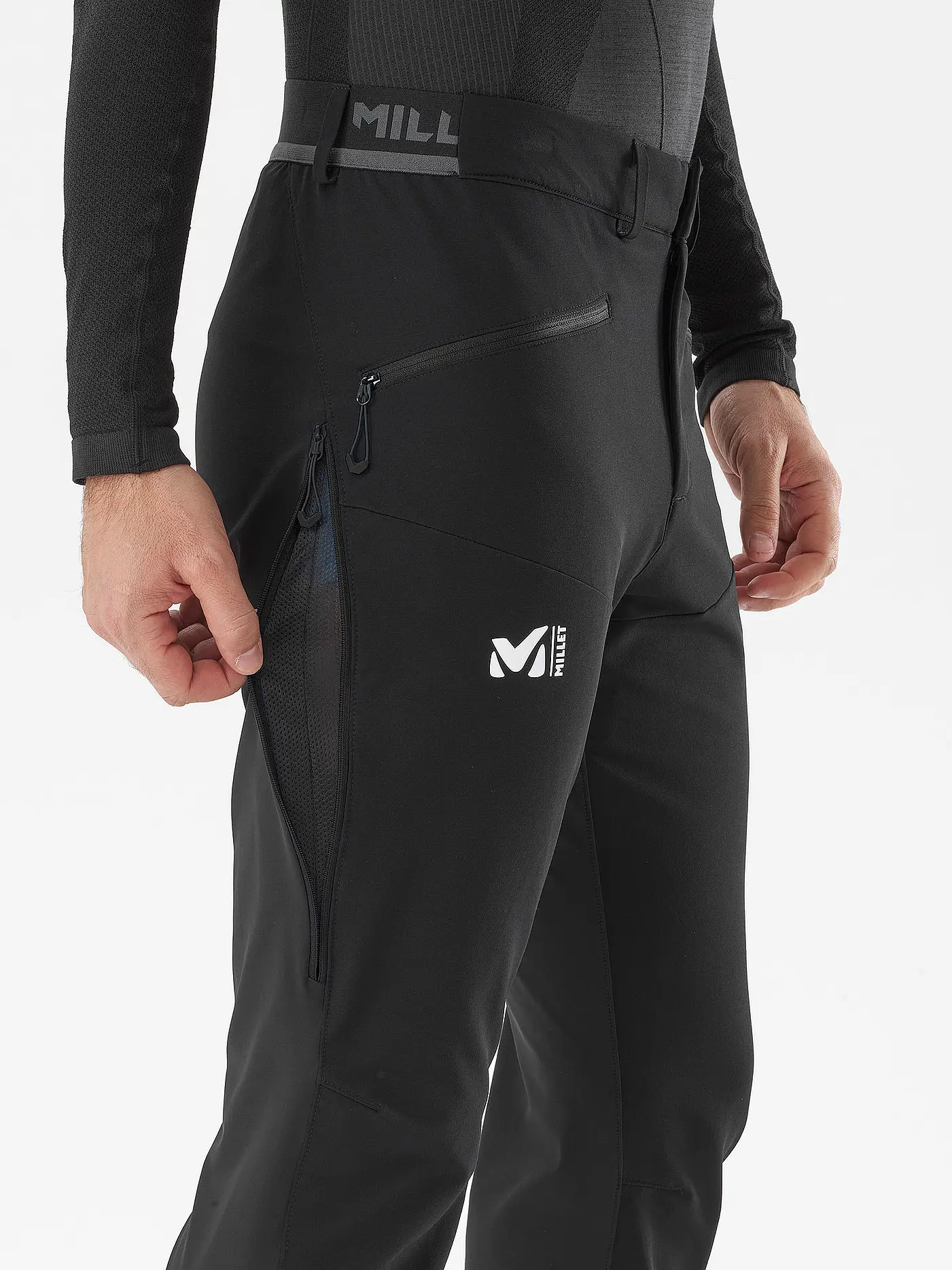 MILLET | Herren Softshell Tourenhose Pierra Ment  XCS | schwarz