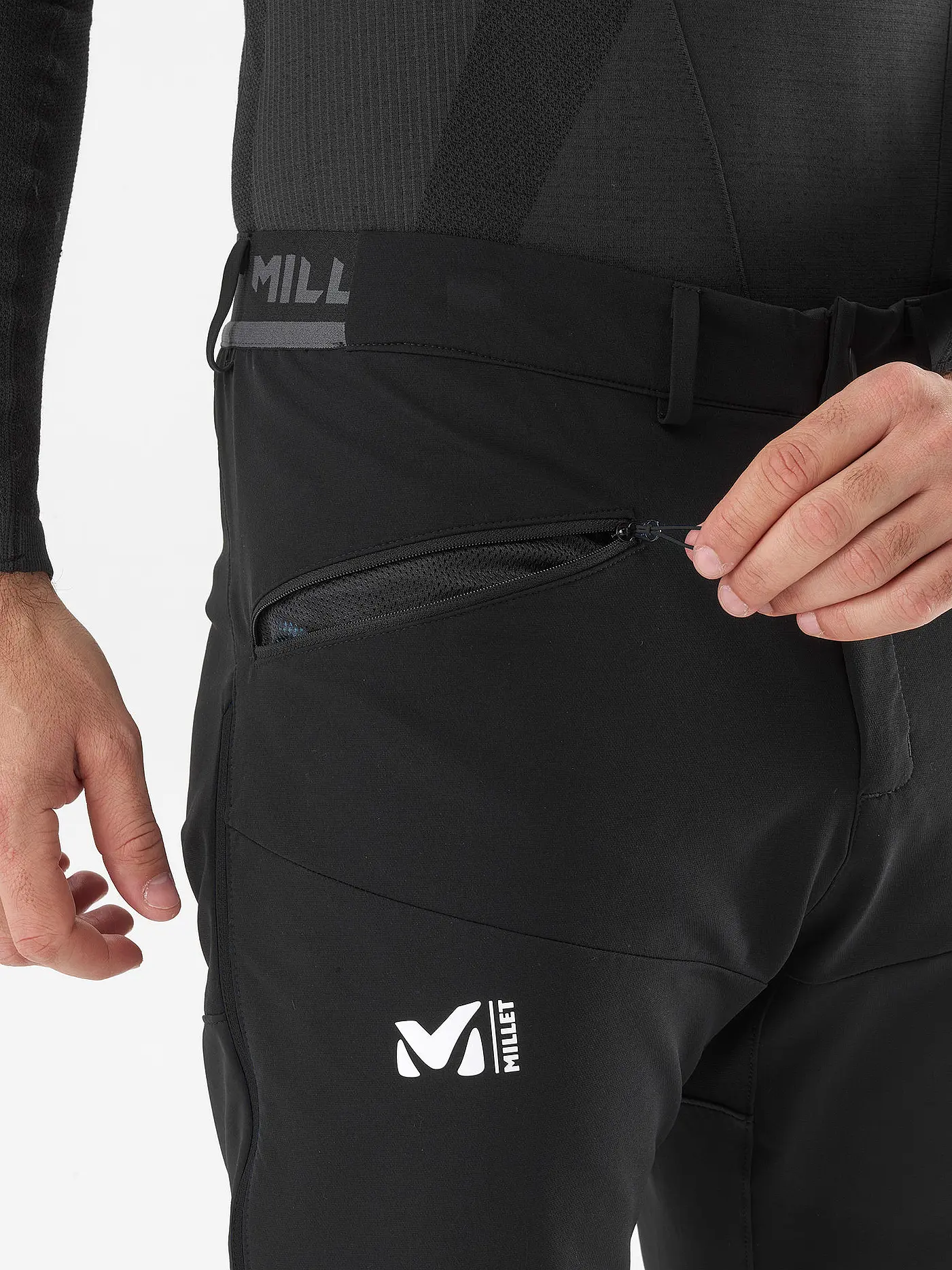 MILLET | Herren Softshell Tourenhose Pierra Ment  XCS | schwarz