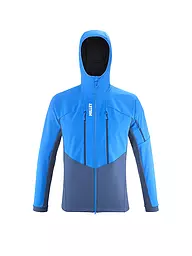 MILLET | Herren Touren Softshelljacke White Shield Hoodie | blau