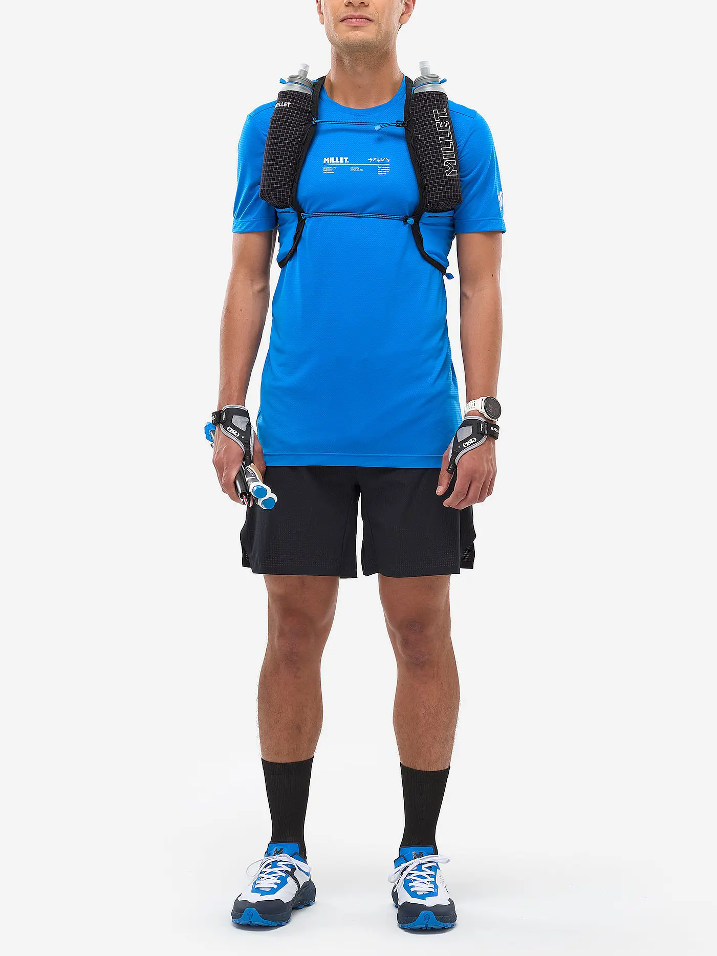 MILLET | Herren Tourenshirt INTENSE ESSENTIAL | blau
