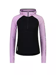 MONS ROYALE | Damen Funktionsshirt Bella Tech mit Zip | lila
