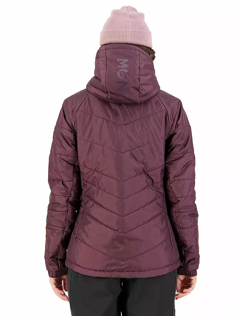 MONS ROYALE | Damen Isojacke Nordkette Wool Insulation | lila