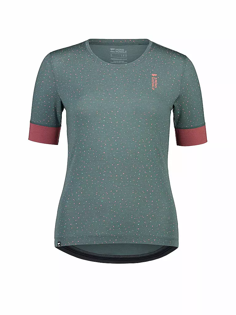 MONS ROYALE | Damen Radshirt Cadence SS | mint