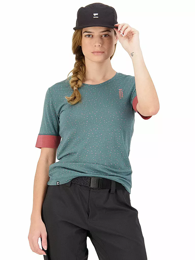 MONS ROYALE | Damen Radshirt Cadence SS | mint