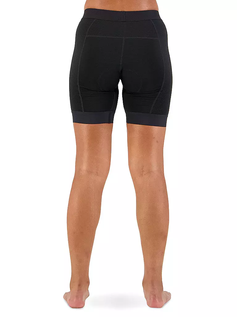 MONS ROYALE | Damen Radunterhose Epic Merino Shift | schwarz