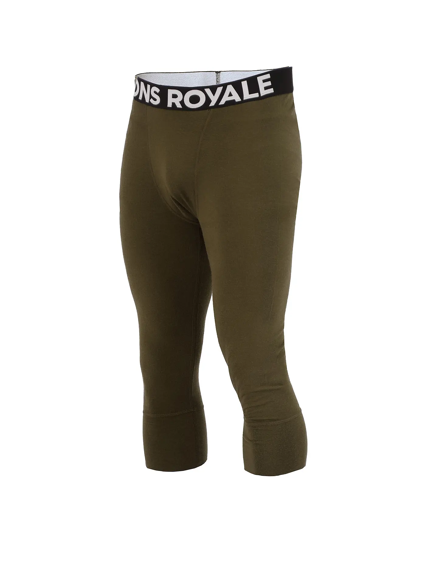 MONS ROYALE | Herren 3/4 Legging Cascade Merino Flex 200 | olive