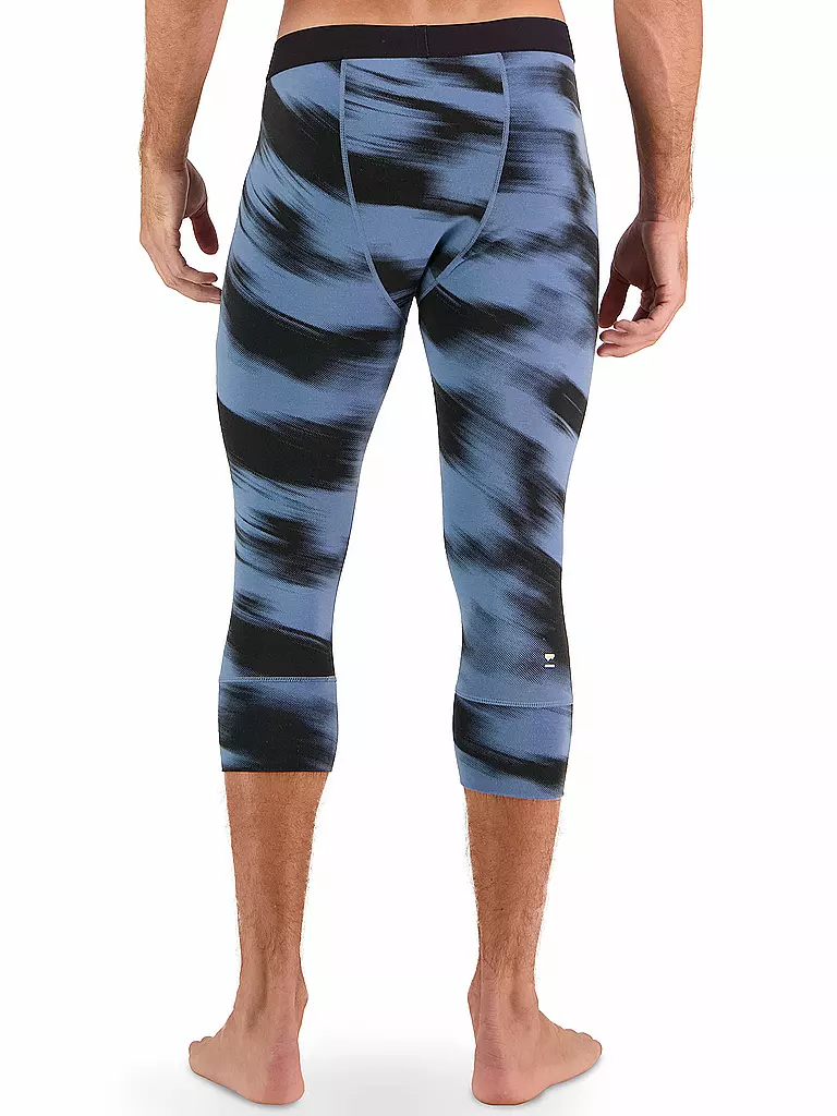 MONS ROYALE | Herren 3/4 Legging Cascade Merino Flex 200 | grau