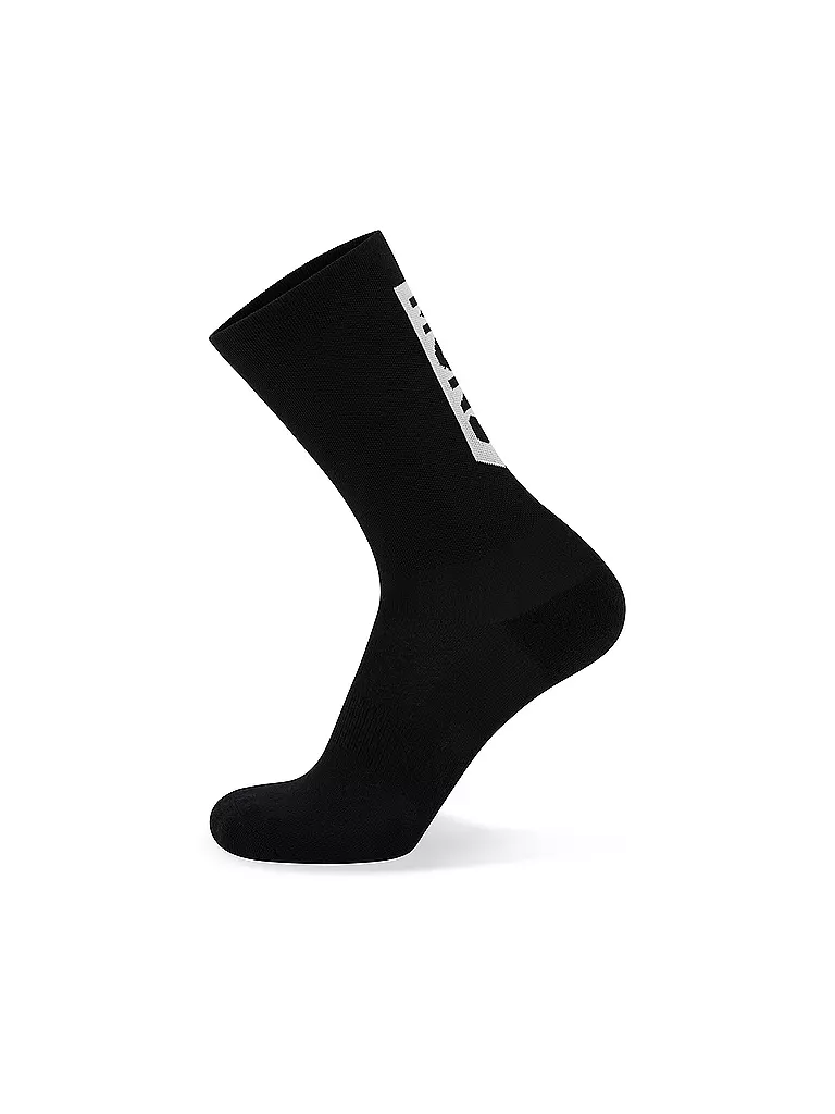 MONS ROYALE | Herren Radsocken Atlas Merino Crew | schwarz