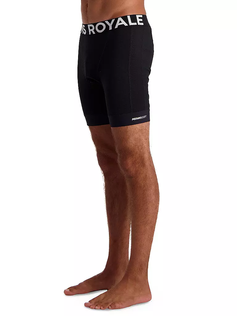 MONS ROYALE | Herren Radunterhose Epic Merino Shift | schwarz