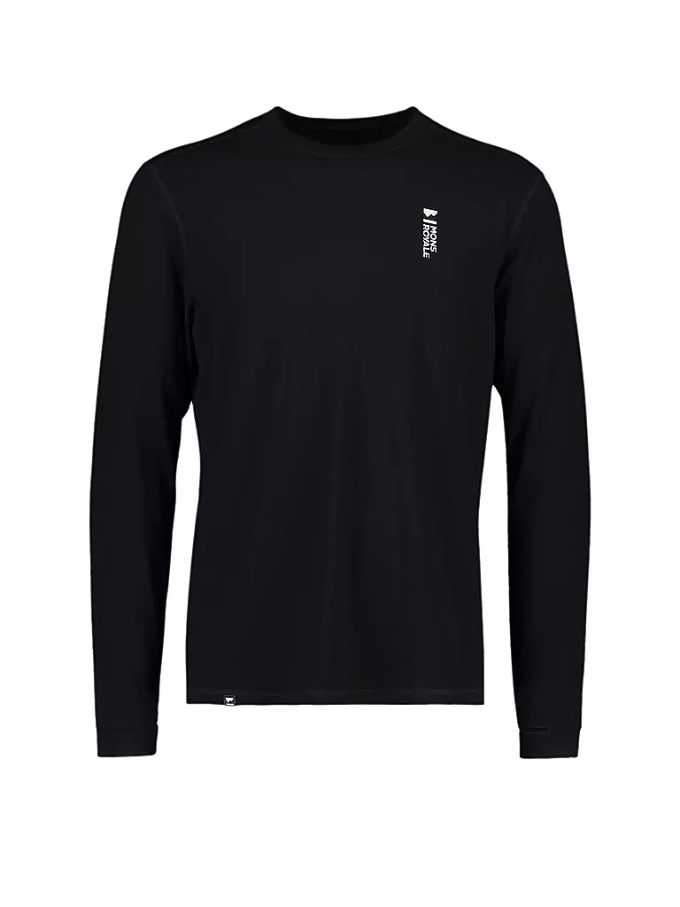 MONS ROYALE | Herren Shirt Cascade Merino Flex | schwarz