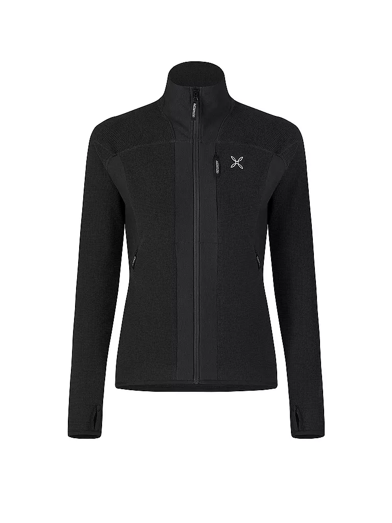 MONTURA | Damen Fleecejacke Stretch | schwarz