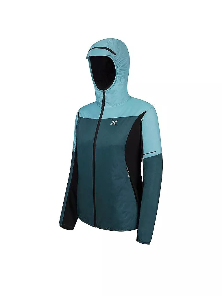 MONTURA | Damen Touren Hybridjacke Escape Hoodie | petrol