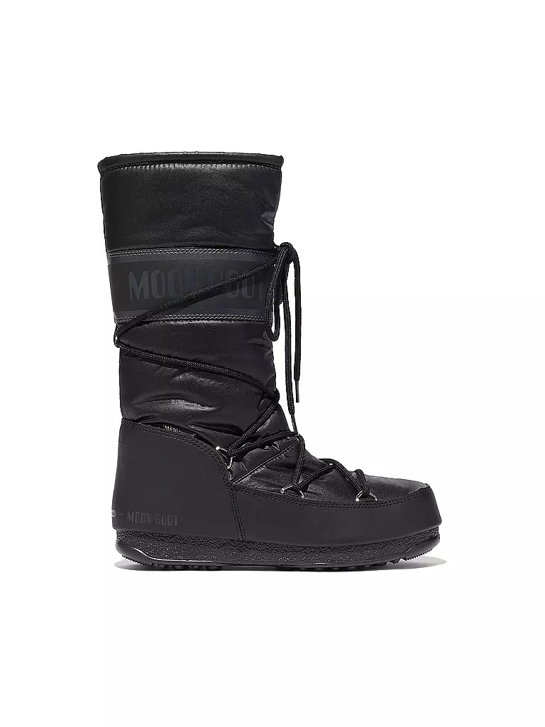 MOON BOOT | Damen Schneestiefel High Nylon WP | schwarz