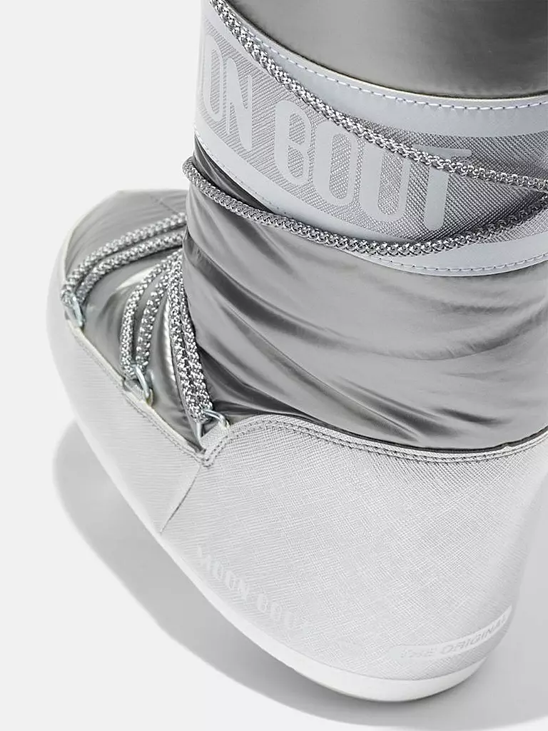 MOON BOOT | Damen Schneestiefel Icon Pillow | silber